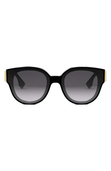 60mm gradient round sunglasses fendi|'Fendi First 63mm Gradient Oversize Round Sunglasses.